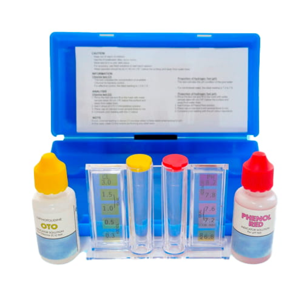 Chlorine and pH analyzer kit 