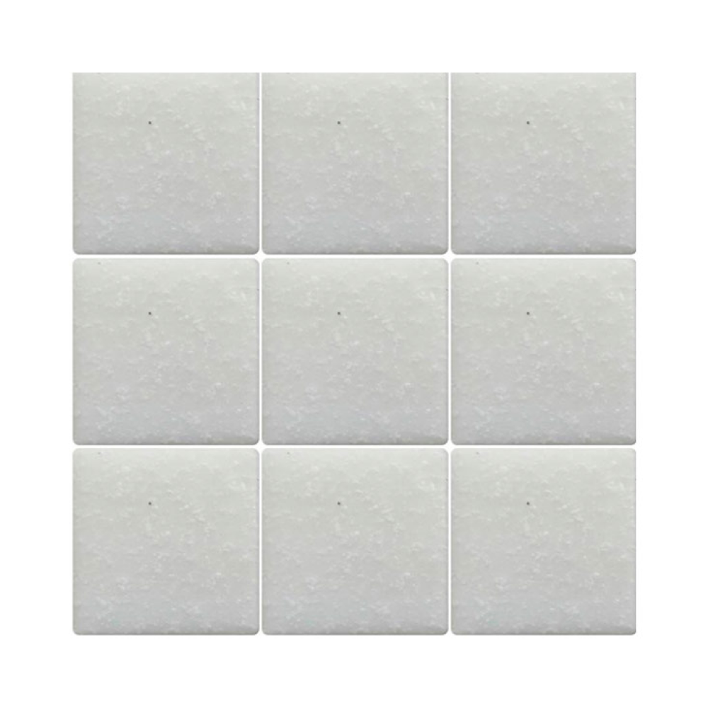 Oyster white color mosaic “A010” 2×2 cm – Vetro Venezia 