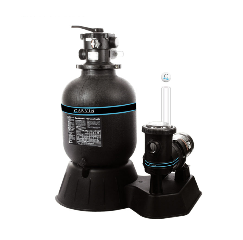 19” Filtration System | 1.5 HP Pump