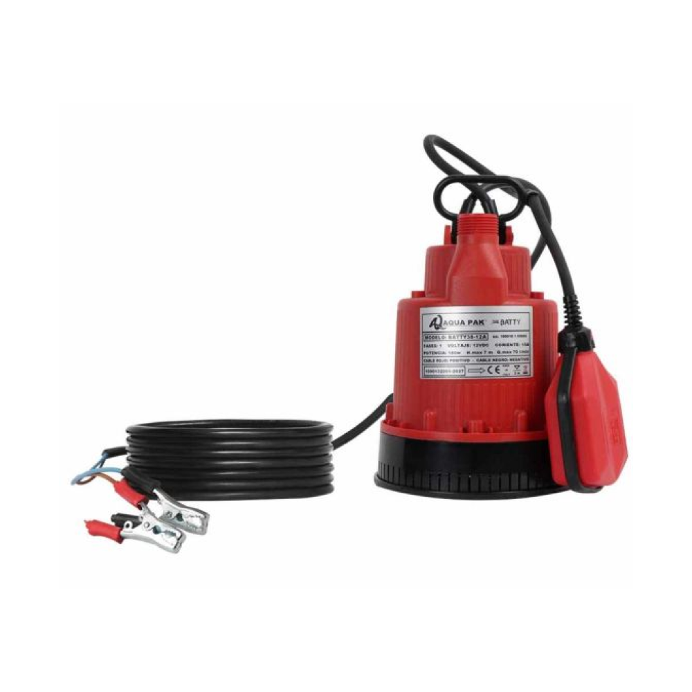 Submersible DC pump for drainage Batty 12V │ IP68