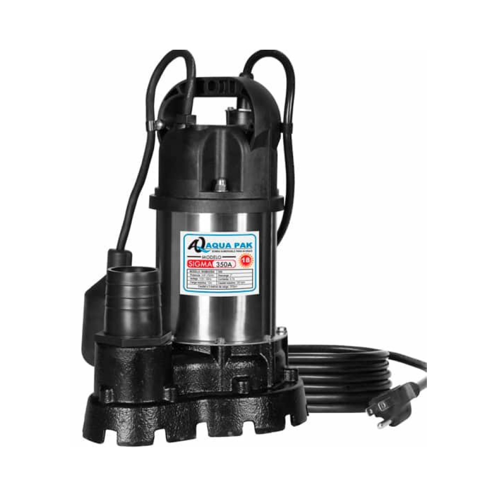 Sigma 1HP submersible pumps for drainage │ 115V