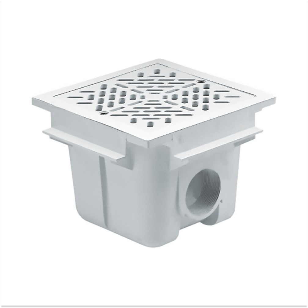 Square ABS grate sink | 210mm × 210mm