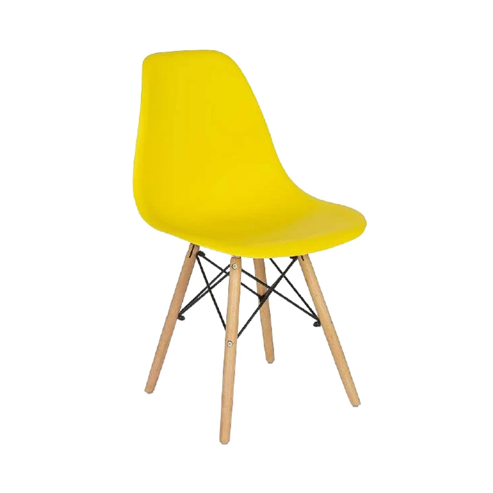 silla de color amarillo modelo holly