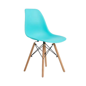 silla de color aqua modelo holly