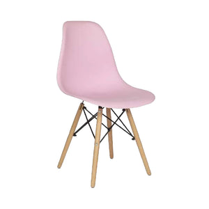 silla de color rosa modelo holly