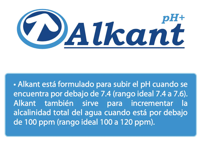 Increase PH ALKANT from 5kg to 50kg